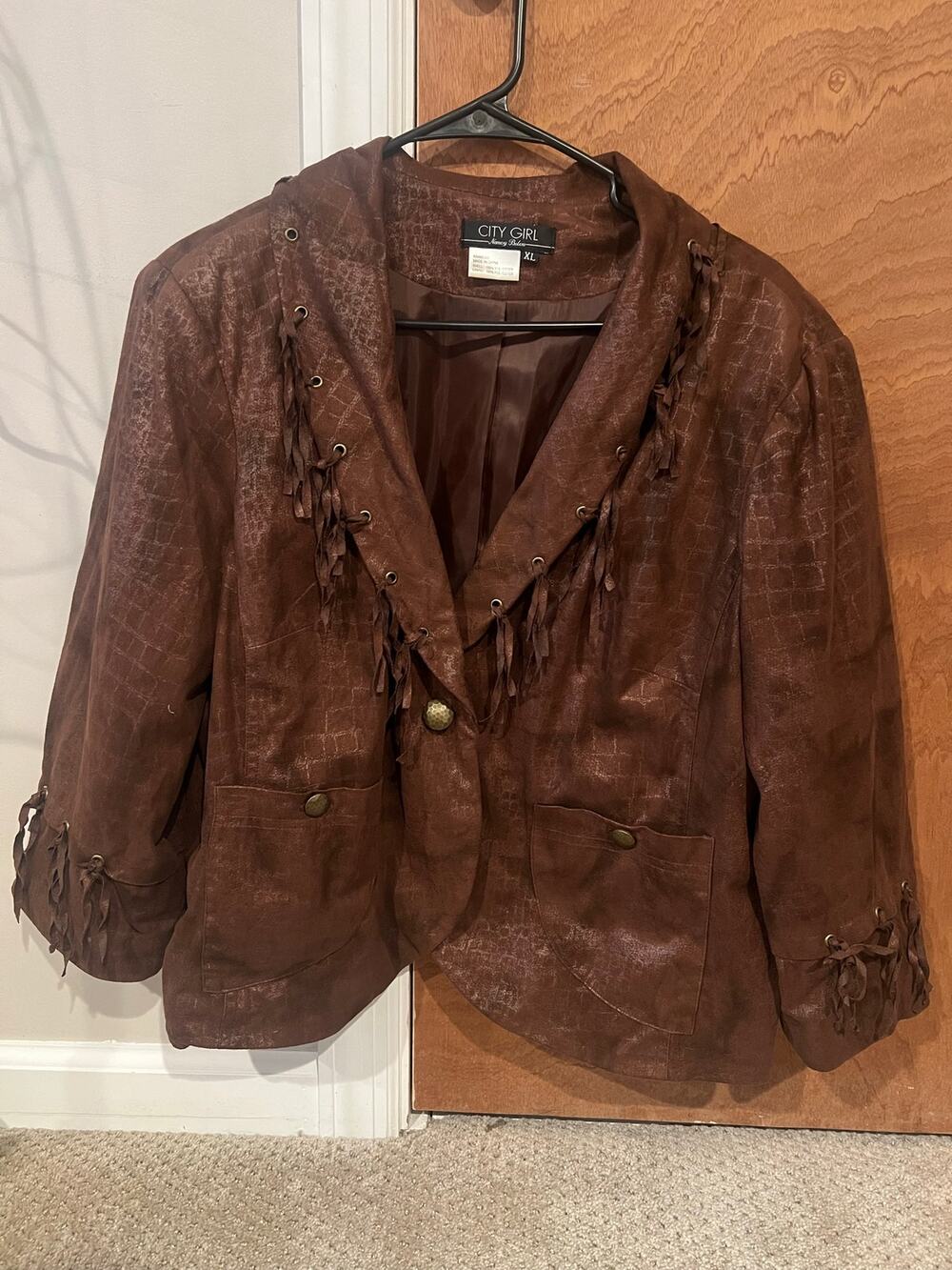 Vintage Fringe Jacket